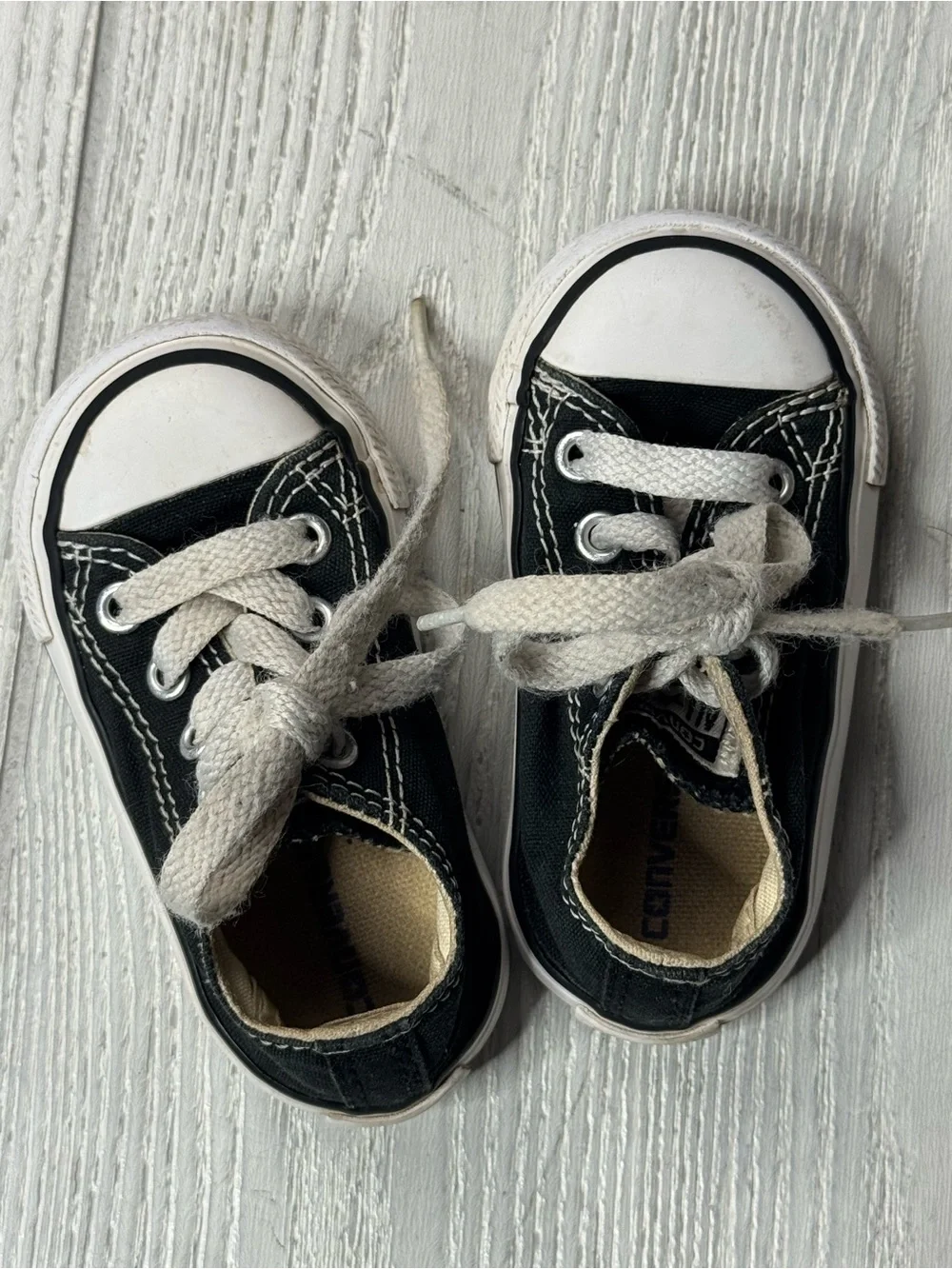 Toddler Converse Chuck Taylor All Star low-top sneakers in black